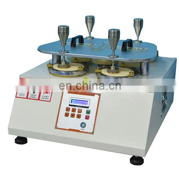 Good Quality Martindale Abrasion Testing Machine For Fabric Textile With 4 Heads From China Manufacture photo-2