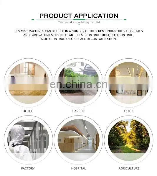 2020 Hot Sell Virus Control Disinfection Electric ULV Cold Fogger Sprayer Machine photo-6