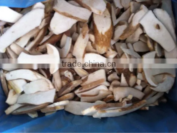 Frozen Boletus Edulis, Slices, Grade A photo-2