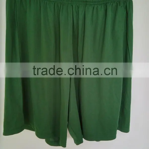 100% Poly Men's Performance Shorts With Solid Color photo-4