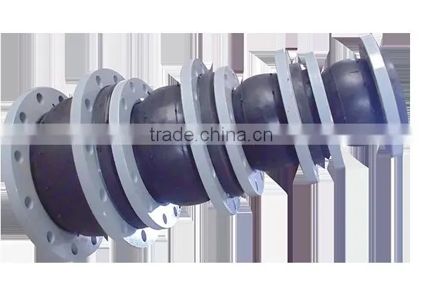 China Supplier Stainless Steel High-pressure Expansion Rubber Joint End With Drilled Flanges photo-4