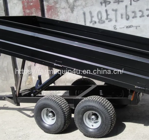 4-Wheel Type Box Trailer;Tractor Tipper Trailer;Farm Trailer;Box Trailer photo-2