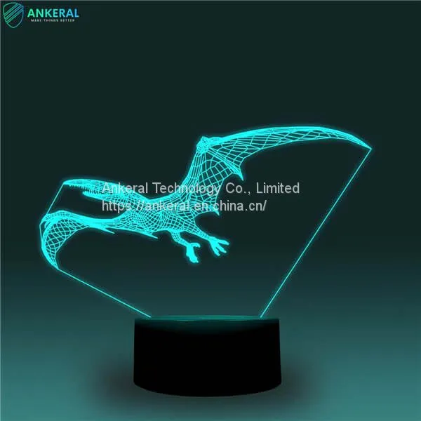 Creative Custom Dinosaur 3D LED Lamp APP Control Best Quality photo-4