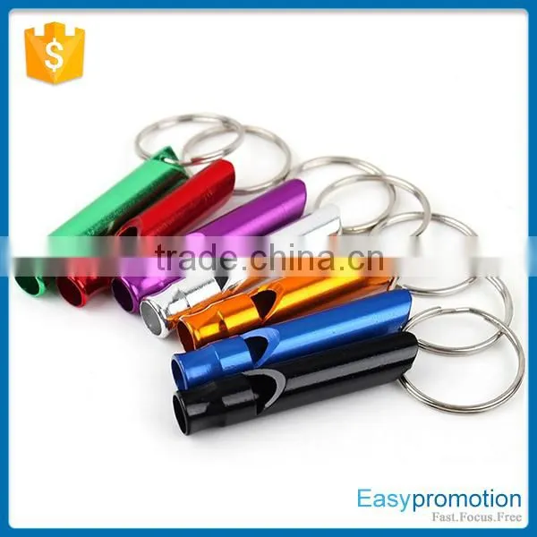 Promotional Aluminum Keychain With Whistle/whistle Keychain Gift Wholesale photo-2