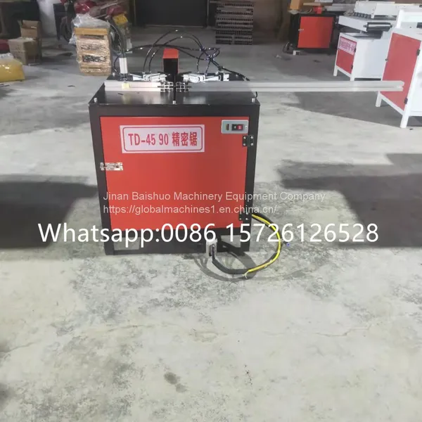 Aluminum Doors Window Single Head Cutting Saw Machine photo-4