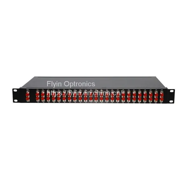 48-CH 100G Athermal AWG Module in 1U Rackmount FC UPC Connector