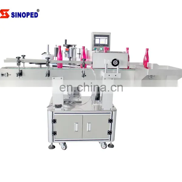 Round Bottle Label Sticker Machine for Round Oil Bottles Type T-400 photo-2