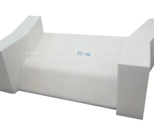 Fused Cast α-β Alumina Block