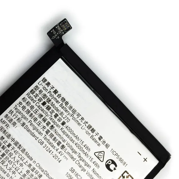 Replacement Batteries BL270 Battery For Motorola Moto G6 PLAY/E5 4000mAh 3.85V LI-ION photo-5