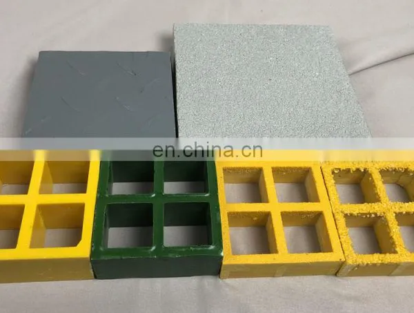 Fiberglass Grille High Quality High Strength Light Weight Customized 38*38*38mm 25*25*25mm 50*50*50mm FRP Molded Grating photo-4