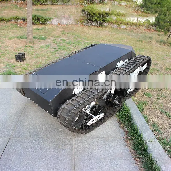 All Terrian 200kg Load Crawler Platform Robot Rubber Track Chassis photo-5