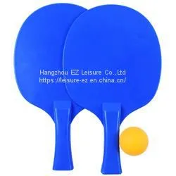 Plastic Table Tennis Racket Set Toy For Kids Beginners