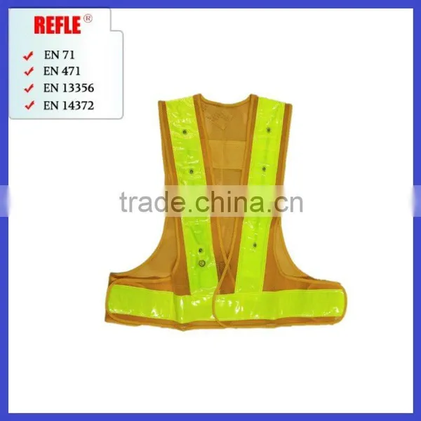 2014 LED Reflective Safety Vest