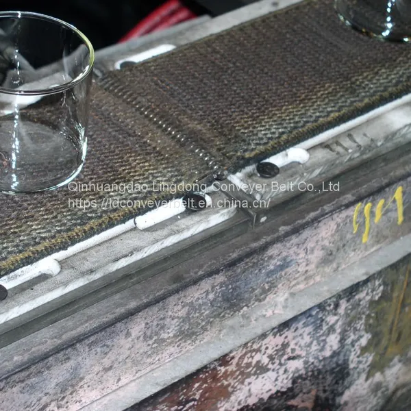 High Temperature Woven Belt for Hot Glass Conveyer