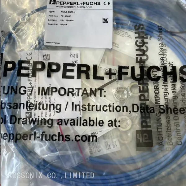 NEW Pepperl Fuchs NJl,5-8GM-NInductive Proximity Sensor STOCK B-1619 photo-3