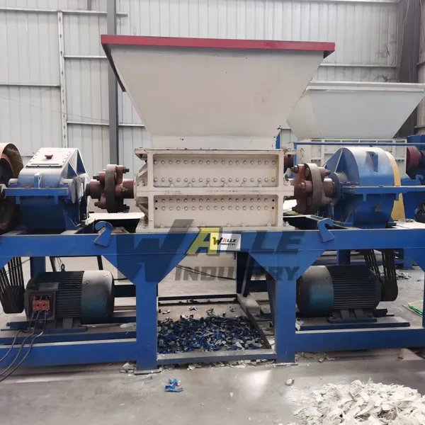 First Class Double Shaft Scrap Tire Shredder for Waste Tyre Recycling in Big Discount photo-4