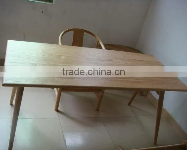 Sample Design Ash Wood Rectangle Long Dining/restaurant Table photo-4