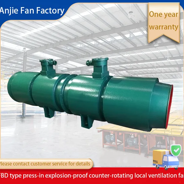 FBDNo6.3/2x22kw Mining Fan Axial Fan Local Ventilation Fan photo-4