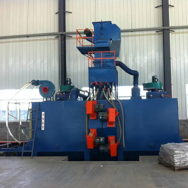 German Industrial Grade Shot Blasting Machine Roller Pass Through Steel Plate Pre-treatment Effect is Good photo-2