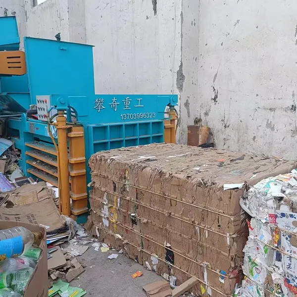 Automatic Hydraulic Multi-Functional Briquetting Baling Machine Horizontal Light Waste Cardboard Trash Bottles Pouches Cases photo-3