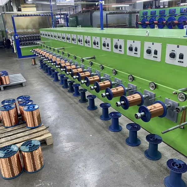 High Quality Electroplated Enameled Wire Recycling Enamel Copper Clad Aluminium Wire 0.13mm 8-10%Cu photo-2