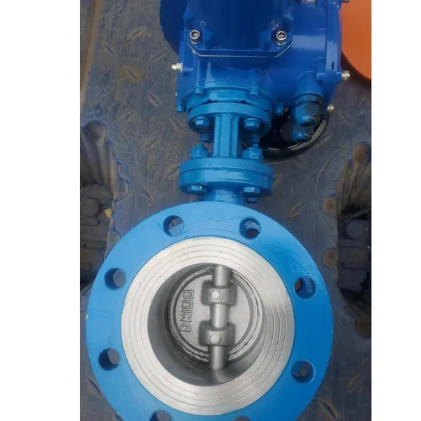 Tyco Butterfly Valve, Advantageously Supplied Intelligent Electric Hard-sealed Eccentric Valve With Manual and Automatic Integration, Model D943h - 16cp photo-2