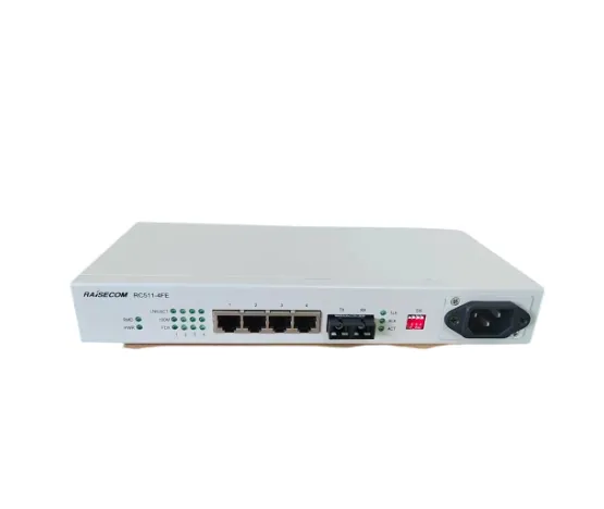 Raisecom RC511-4FE-S1 1-Port Fiber to 4-Port Ethernet Converter With 3-Year Warranty photo-2