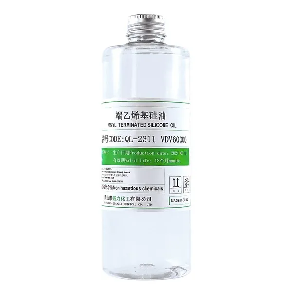60,000 CSt End Vinyl Silicone Oil Liquid Silicone Rubber Chemical Raw Material Battery Encapsulation Industrial Vinyl Silicone Oil photo-2