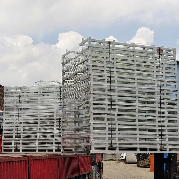 Powder-Coated Metal Pallet With Corrosion Resistance for Outdoor Use