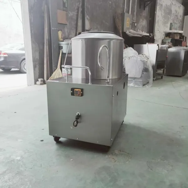 Complete Potato Chips Production Line With Peeling Cutting Cleaning Blanching Frying photo-3