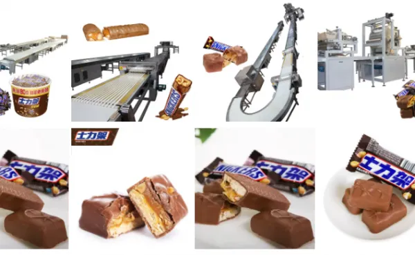Genyond Factory Price Good Quality Automatic Chocolate Snickers Cereal Bar Production Line photo-2