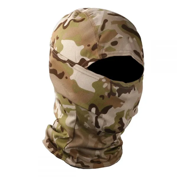 Breathable Camo Balaclava Quick Dry Stretch Full Face Mask for Hunting Cycling Outdoor Sports photo-2