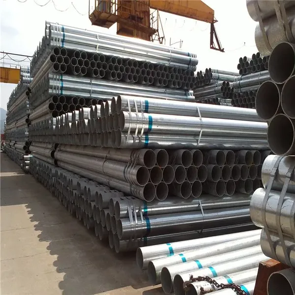 Galvanized Steel Pipe 1.5mm-4.0mm Wall Thickness 6m Length Hot Dipped Zinc Coating 300g/m2 photo-2