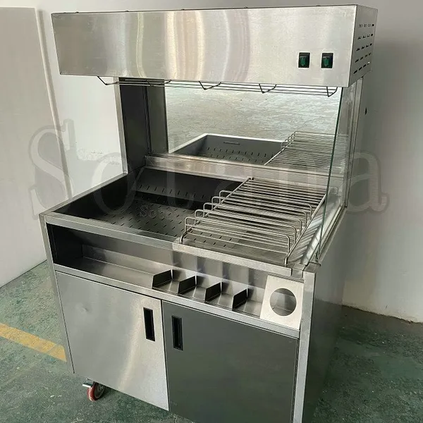 Vertical French Fry Workstation