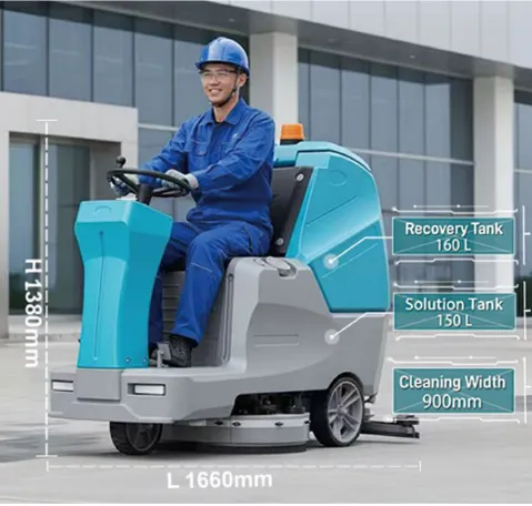 KARLER Industrial Floor Scrubber KL900
