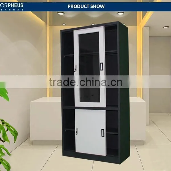 Multi-function Office Furniture Steel Folding Cupboard Wardrobe /File Cabinet Stainless Steel Cupboard for Clothes photo-2