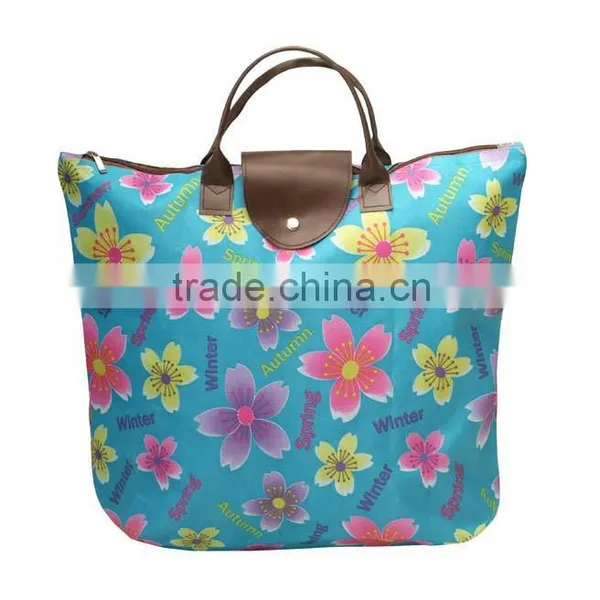 Vegetable Folding Shopping Trolley Bag With Logo photo-2