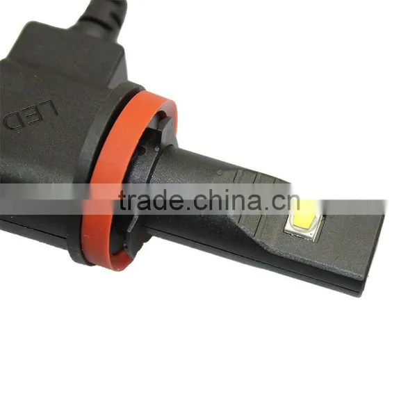 Super Bright Led H11 Headlamp High Lumen All in One Fanless Led Car Headlight Kit photo-2
