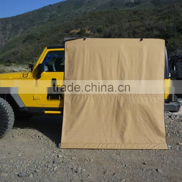 New Product Travel Camping Folding Car Roof Tent Car Side Awning Roof Top Tent photo-4