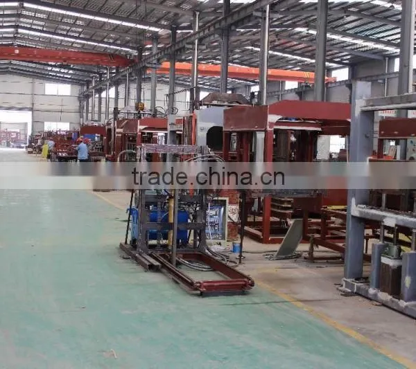 QT4-25 Fly Ash,breakstone,concrete,etc. Brick Raw Material and Hydraulic Pressure Method Automatic Block Machine photo-6