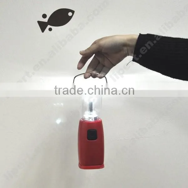 (1500360) Hand Crank Portable Rechargeable Ni-Mh Battery Solar LED Lantern photo-5