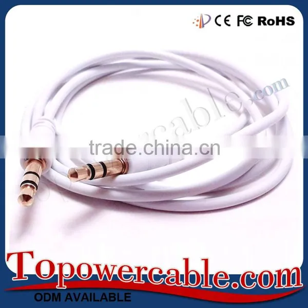Wholesale Premium 3.5mm Male to Male AUX to MP3 Auxiliary Cord For Car photo-4