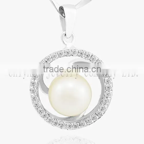 Big Pearl Jewelry 925 Sterling Sliver Pendants for Women Pearl Pendants photo-4