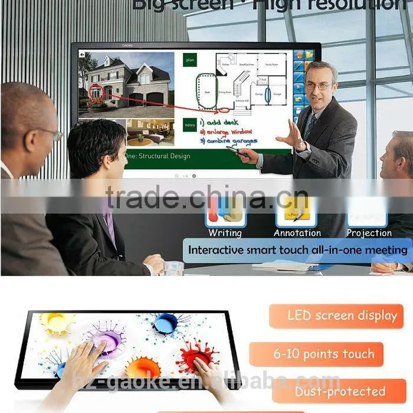Hotest Selling 85inch 10 TOUCH Writing IR Interactive Whiteboard Smart Board photo-3