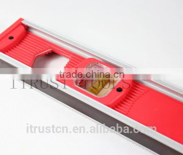 Plastic AndAluminium Spirit Level With Magnetic 3 Level Bubble MT2014 photo-3
