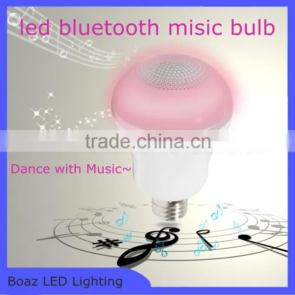 Hot Remote Control Smart Bluetooth Speaker Led Bulb