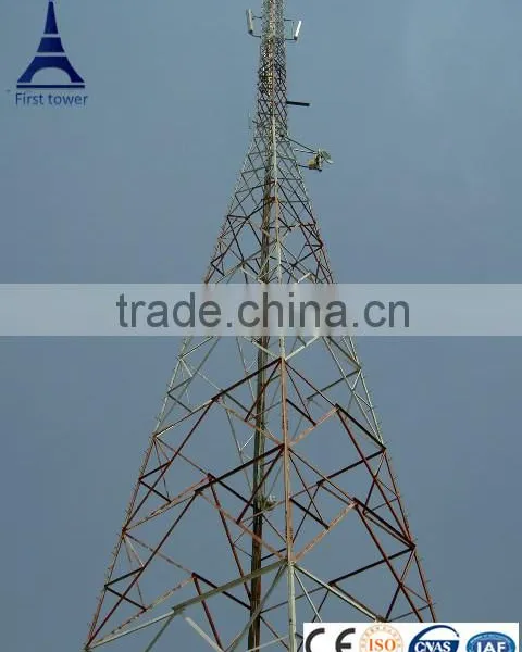 High Strength Self Supporting Galvanized Steel Tower photo-3