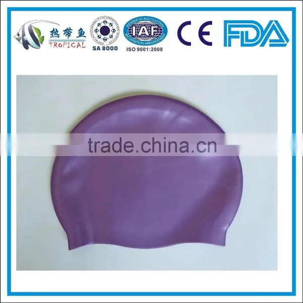 Super Flexible Silicone Swimming Cap,adult Swimming Cap photo-6