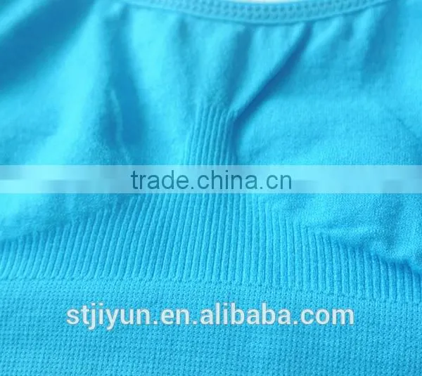 High Quality Wholesale Blue Seamless Teenage Girl Bra And Underwear photo-6