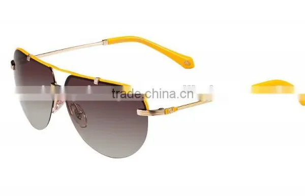 High-end and Full-frame Metal Polarized Sunglasses New Design Pilot Sun Glasses photo-3